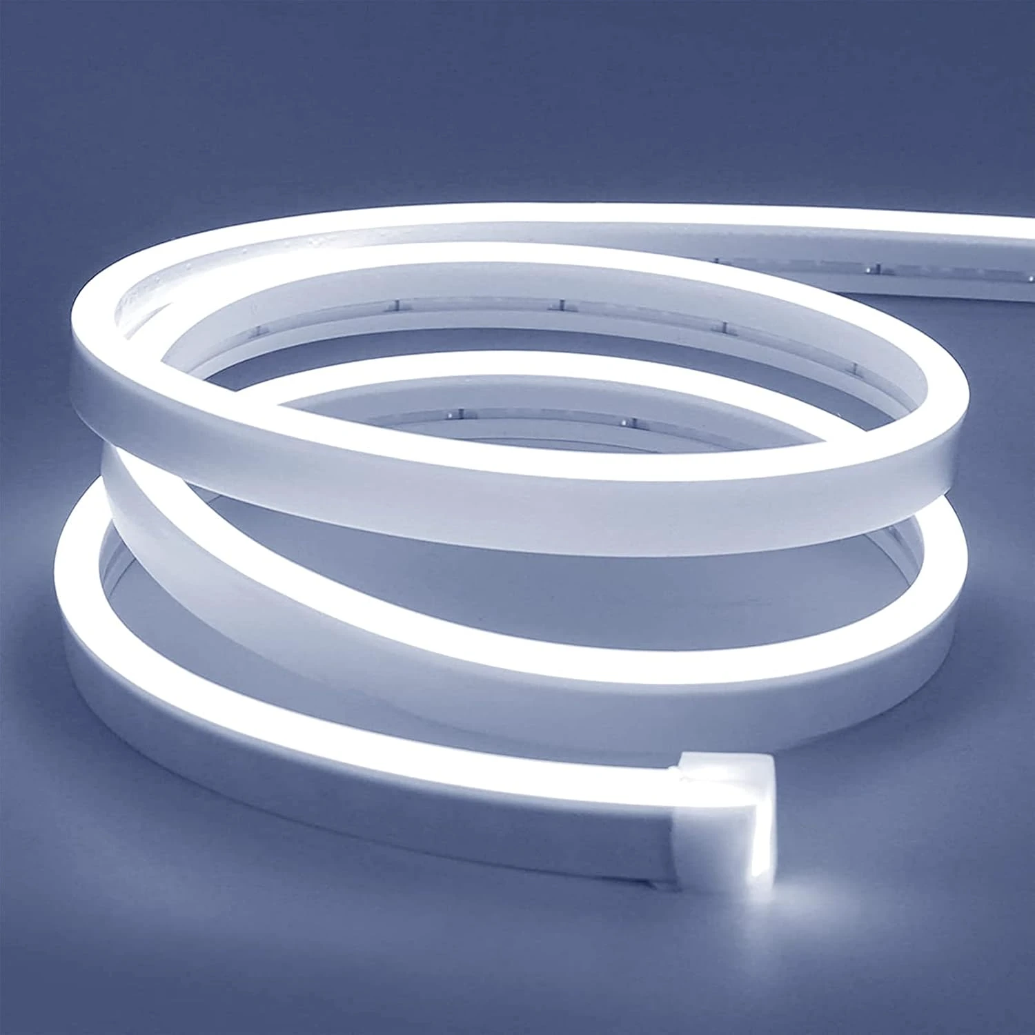 24v 12V Warm White Dimmable LED Strip Lights Silicone 3000K