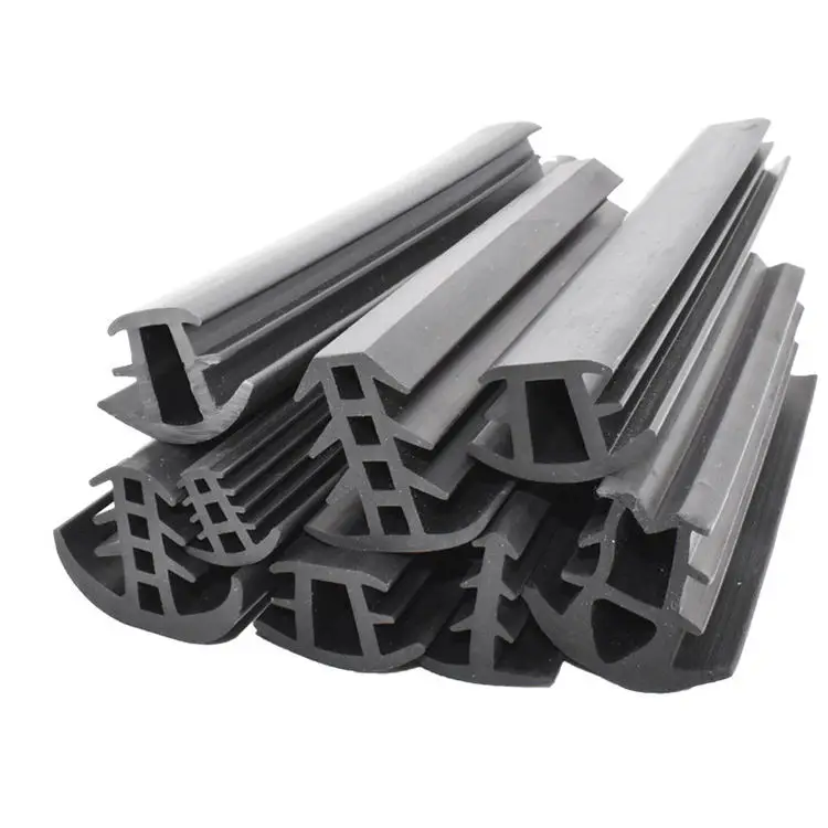 UV resistance Waterproof Solar Panel Rubber Extruded Strip Solar panel Gap Rubber Seal