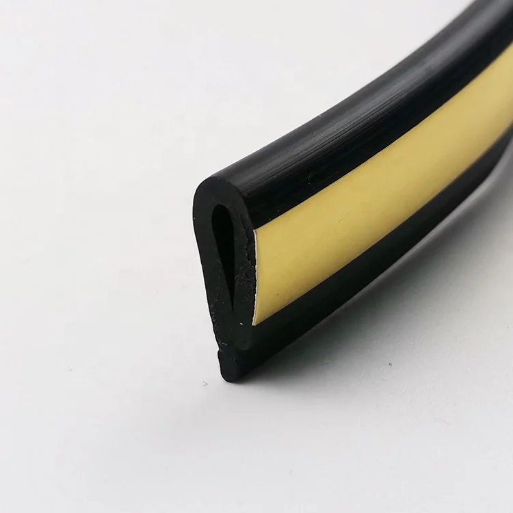 Flexible U shape Chrome Helmet PVC Edge Trim