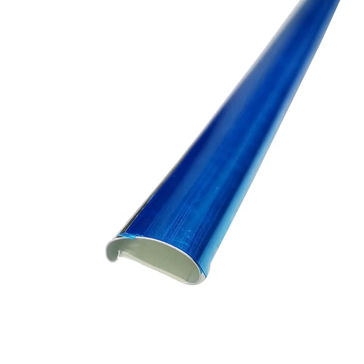 flexible plastic profile chrome edge banding trim for furnitures and tables
