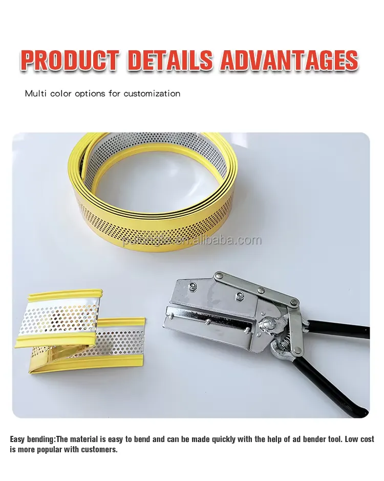 Aluminum Edge Strip Without Borders Are Used for Billboard Signage Lightweight &#038; Weatherproof Custom Sizes