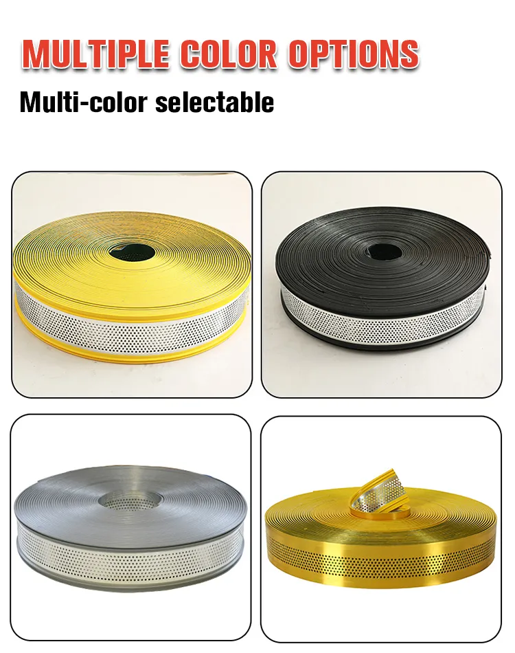 Colored Aluminum Hand-wrapping Aluminum Edge Strips Side Light Hand Use Coils