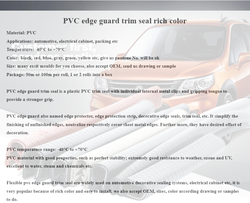 ce cetification car moulding trim strip