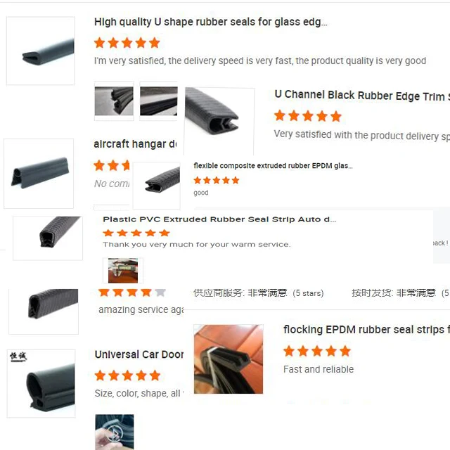 ce cetification plastic door seal strip