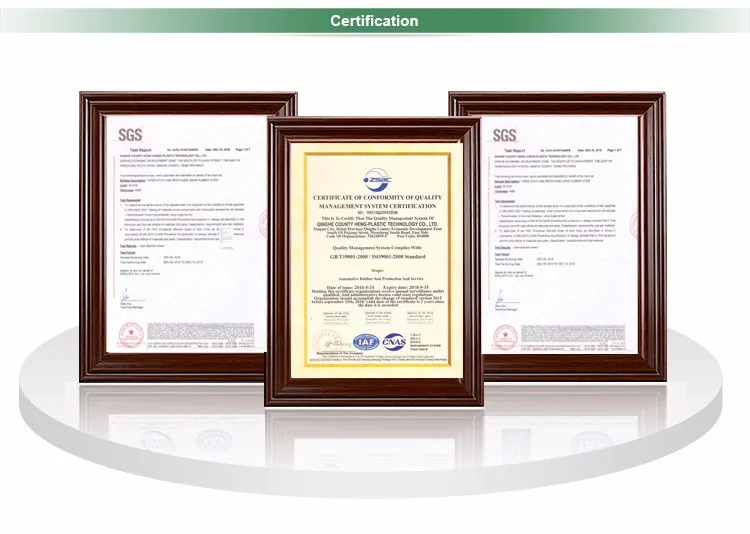 ce cetification glass window rubber seal strip